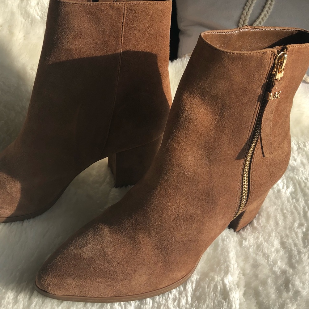 Brandnew michael kors Dawson suede pointes bootie